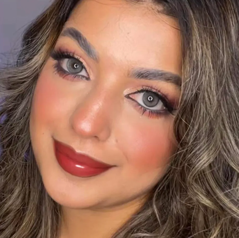 Soft smokey eye glam with luminous skin